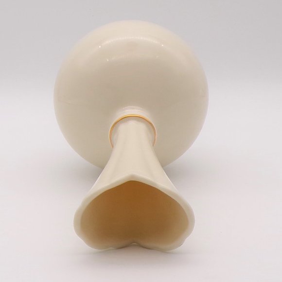 Vintage Lenox Rose Cream and Gold Vase - Picture 12 of 12